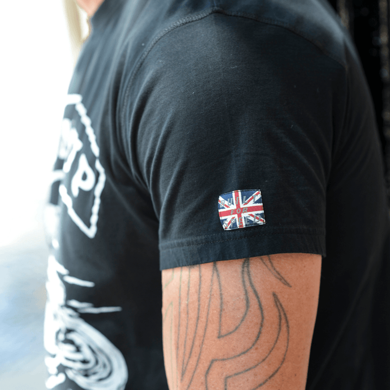 Ton Up Clothing 'Moto' (Men's) Black T-Shirt
