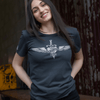 Red Torpedo '9 Lives' (Women's) Navy T-Shirt