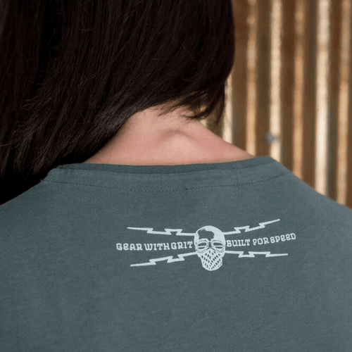 Red torpedo Racing Jared Mees 'Flat Tracker' (Women's) T-Shirt