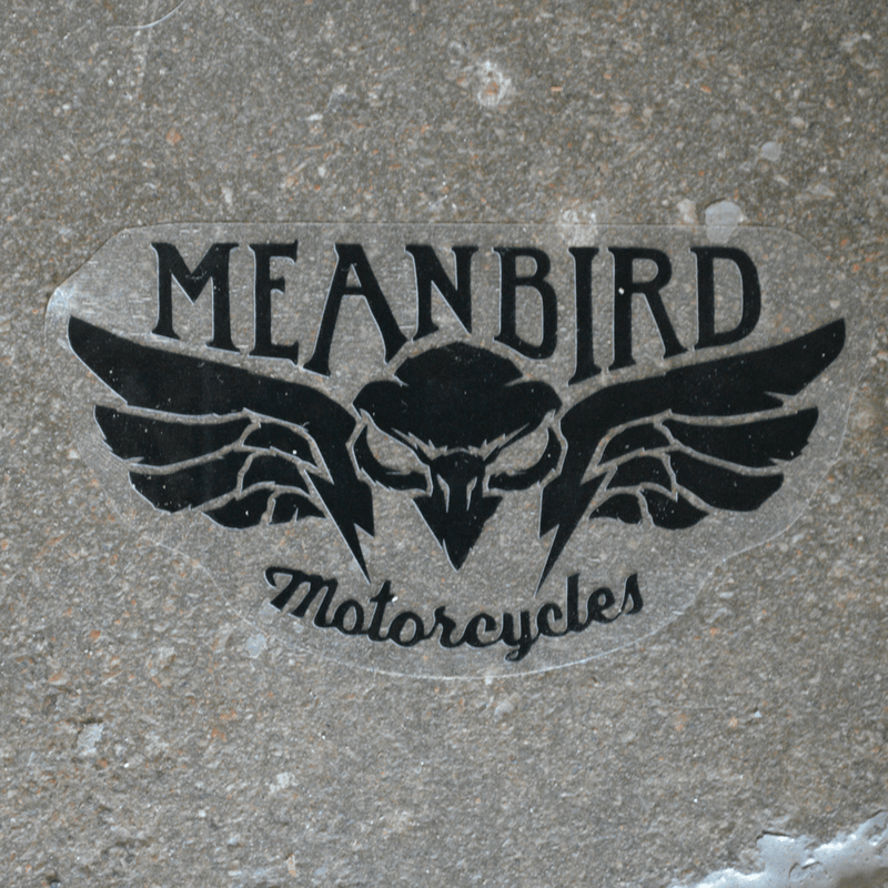 Mean Bird Motorcycles Sticker